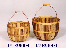 1/4 BUSHEL    1/2 BUSHEL